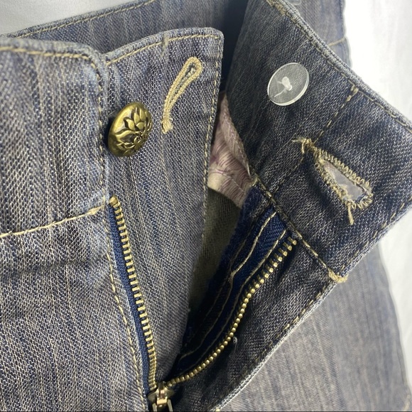 BCBGENERATION Women’s Jean Mini Skirt w/Pockets 31 Charcoal Gray Denim Casual - Picture 6 of 14